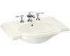 Kohler Devonshire K-2295-4-7 Black Black Lavatory Basin with 4" Centers