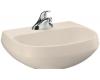 Kohler Wellworth K-2296-1-55 Innocent Blush Lavatory Basin with Single-Hole Faucet Drilling