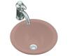 Kohler Compass K-2298-45 Wild Rose Self-Rimming/Undercounter Lavatory