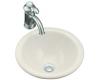 Kohler Compass K-2298-96 Biscuit Self-Rimming/Undercounter Lavatory