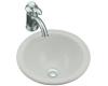 Kohler Compass K-2298-W2 Earthen White Self-Rimming/Undercounter Lavatory