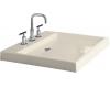 Kohler Purist K-2314-1-47 Almond Wading Pool Lavatory with Single-Hole Faucet Drilling