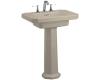 Kohler Kathryn K-2322-4-G9 Sandbar Pedestal Lavatory with 4" Centers