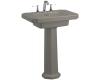 Kohler Kathryn K-2322-4-K4 Cashmere Pedestal Lavatory with 4" Centers