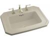 Kohler Kathryn K-2325-4-G9 Sandbar Self-Rimming Lavatory with 4" Centers