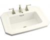 Kohler Kathryn K-2325-8-58 Thunder Grey Self-Rimming Lavatory with 8" Centers