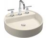 Kohler Chord K-2331-4-47 Almond Wading Pool Lavatory with 4" Centers