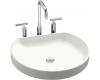 Kohler Watercove K-2332-S2 White Satin Wading Pool Lavatory