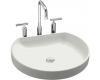 Kohler Watercove K-2332-W2 Earthen White Wading Pool Lavatory