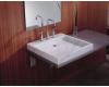 Kohler Purist K-2335-8-WH White Carrara Marble Wading Pool Lavatory with 8" Centers