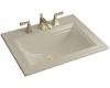 Kohler Memoirs Stately K-2337-1-G9 Sandbar Self-Rimming Lavatory with Single-Hole Faucet Drilling