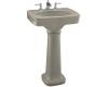 Kohler Bancroft K-2338-1-G9 Sandbar Pedestal Lavatory with Single-Hole Faucet Drilling