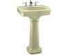 Kohler Bancroft K-2338-1-Y2 Sunlight Pedestal Lavatory with Single-Hole Faucet Drilling