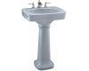 Kohler Bancroft K-2338-4-6 Skylight Pedestal Lavatory with Centers For 4" Centers