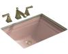 Kohler Memoirs K-2339-45 Wild Rose Undercounter Lavatory