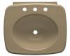 Kohler Bancroft K-2340-1-33 Mexican Sand 24" Lavatory Basin with Single-Hole Faucet Drilling