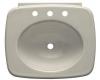 Kohler Bancroft K-2340-8-47 Almond 24" Lavatory Basin with Centers for 8" Centers