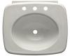 Kohler Bancroft K-2340-8-96 Biscuit 24" Lavatory Basin with Centers for 8" Centers