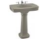 Kohler Bancroft K-2347-1-G9 Sandbar Bancroft Pedestal Lavatory with Single-Hole Faucet Drilling