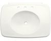 Kohler Bancroft K-2348-1-0 White 30" Lavatory Basin with Single-Hole Faucet Drilling