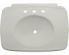 Kohler Bancroft K-2348-1-95 Ice Grey 30" Lavatory Basin with Single-Hole Faucet Drilling