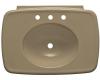 Kohler Bancroft K-2348-4-33 Mexican Sand 30" Lavatory Basin with Faucet Drilling for 4" Centers