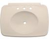 Kohler Bancroft K-2348-4-55 Innocent Blush 30" Lavatory Basin with Faucet Drilling for 4" Centers