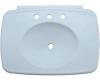 Kohler Bancroft K-2348-4-6 Skylight 30" Lavatory Basin with Faucet Drilling for 4" Centers