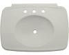 Kohler Bancroft K-2348-4-95 Ice Grey 30" Lavatory Basin with Faucet Drilling for 4" Centers