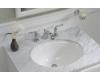 Kohler Devonshire K-2350-0 White 16-7/8" Undercounter Lavatory