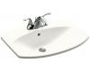 Kohler Cimarron K-2351-4-0 White Self-Rimming Lavatory with 4" Centers