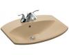 Kohler Cimarron K-2351-4-33 Mexican Sand Self-Rimming Lavatory with 4" Centers