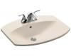 Kohler Cimarron K-2351-4-55 Innocent Blush Self-Rimming Lavatory with 4" Centers