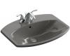 Kohler Cimarron K-2351-4-58 Thunder Grey Self-Rimming Lavatory with 4" Centers