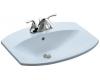 Kohler Cimarron K-2351-4-6 Skylight Self-Rimming Lavatory with 4" Centers