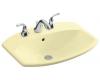 Kohler Cimarron K-2351-8-Y2 Sunlight Self-Rimming Lavatory with 8" Centers