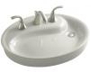 Kohler Yin Yang K-2353-1-95 Ice Grey Wading Pool Lavatory with Single-Hole Faucet Drilling