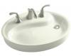 Kohler Yin Yang K-2353-1-NG Tea Green Wading Pool Lavatory with Single-Hole Faucet Drilling