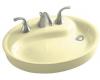 Kohler Yin Yang K-2354-1-Y2 Sunlight Wading Pool Lavatory with Single-Hole Faucet Drilling and Overflow
