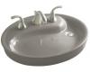 Kohler Yin Yang K-2354-4-K4 Cashmere Wading Pool Lavatory with 4" Centers and Overflow