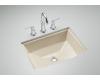 Kohler Archer K-2355-47 Almond Undercounter Lavatory