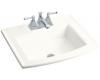 Kohler Archer K-2356-4-0 White Self-Rimming Lavatory with 4" Centers