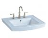 Kohler Archer K-2358-1-6 Skylight Pedestal Lavatory Basin with Single-Hole Faucet Drilling