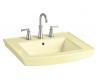 Kohler Archer K-2358-1-Y2 Sunlight Pedestal Lavatory Basin with Single-Hole Faucet Drilling