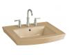 Kohler Archer K-2358-4-33 Mexican Sand Pedestal Lavatory Basin with 4" Centers