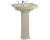 Kohler Archer K-2359-4-G9 Sandbar Pedestal Lavatory with 4" Centers