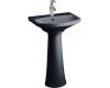 Kohler Cimarron K-2362-1-52 Navy Pedestal Lavatory with Single-Hole Faucet Drilling