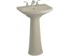 Kohler Cimarron K-2362-1-G9 Sandbar Pedestal Lavatory with Single-Hole Faucet Drilling