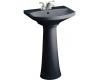 Kohler Cimarron K-2362-4-52 Navy Pedestal Lavatory with 4" Centers