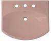 Kohler Cimarron K-2363-1-45 Wild Rose Cimarron Lavatory Basin with Single-Hole Faucet Drilling